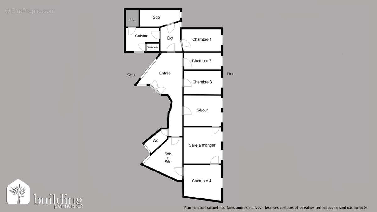 Appartement à PARIS-17E