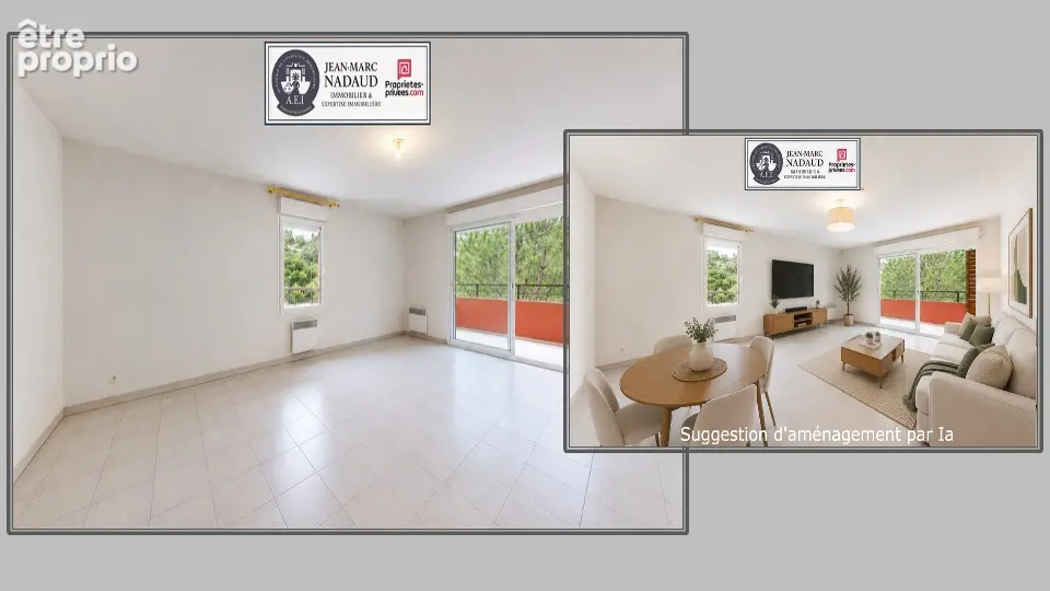 Appartement 3 pièces de 77,15 m² avec terrasse + garage, plages à pied - photo 6
