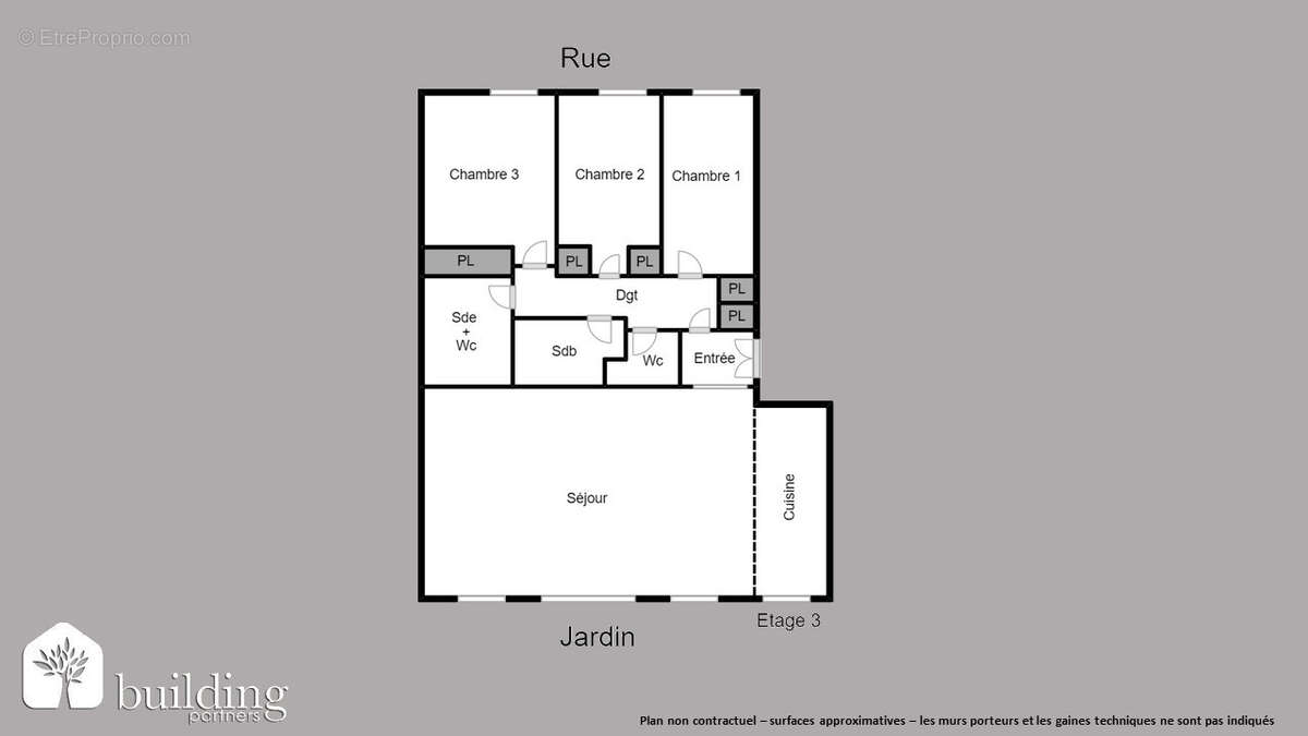 Batignolles Paris 17ème - Appartement 3 ou 4 pièces 87 m² - photo 2