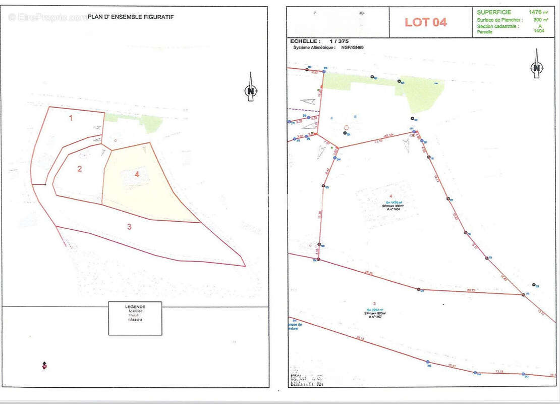 Terrain à PLOULEC&#039;H