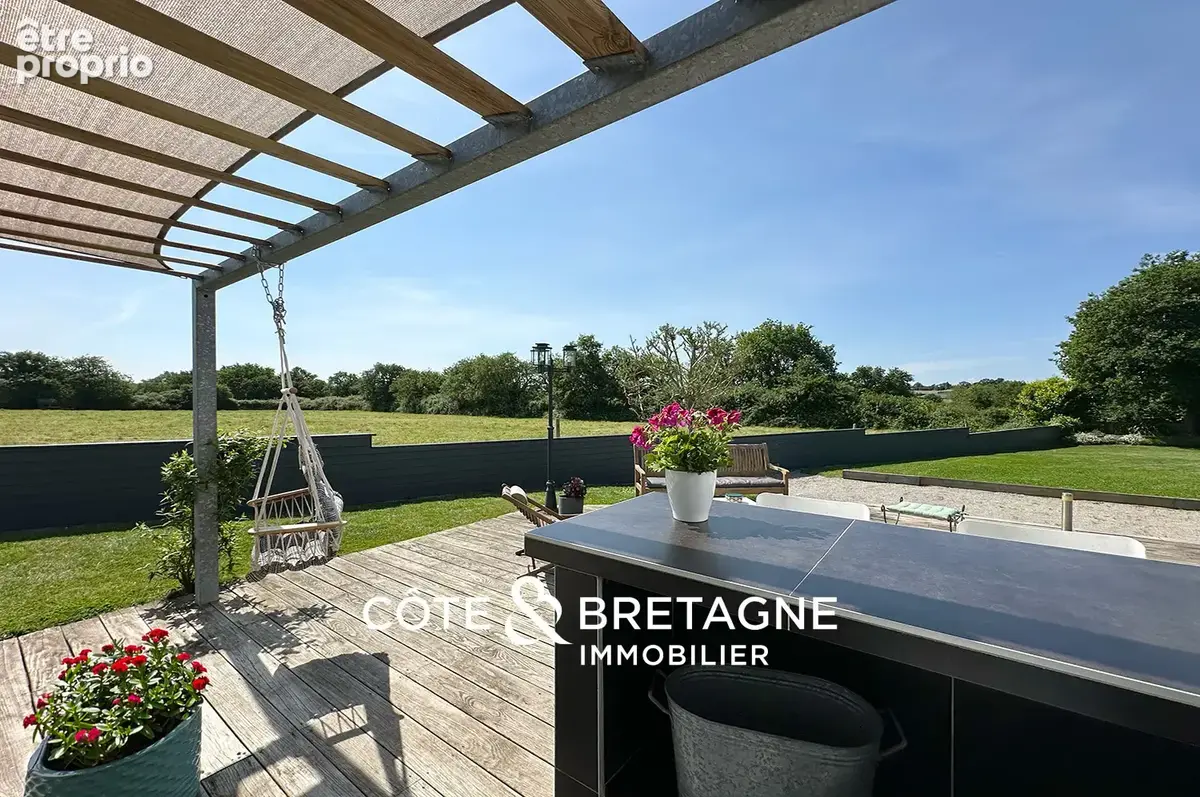 Maison moderne avec piscine à ambon dans le morbihan  réf : 202629 - photo 5