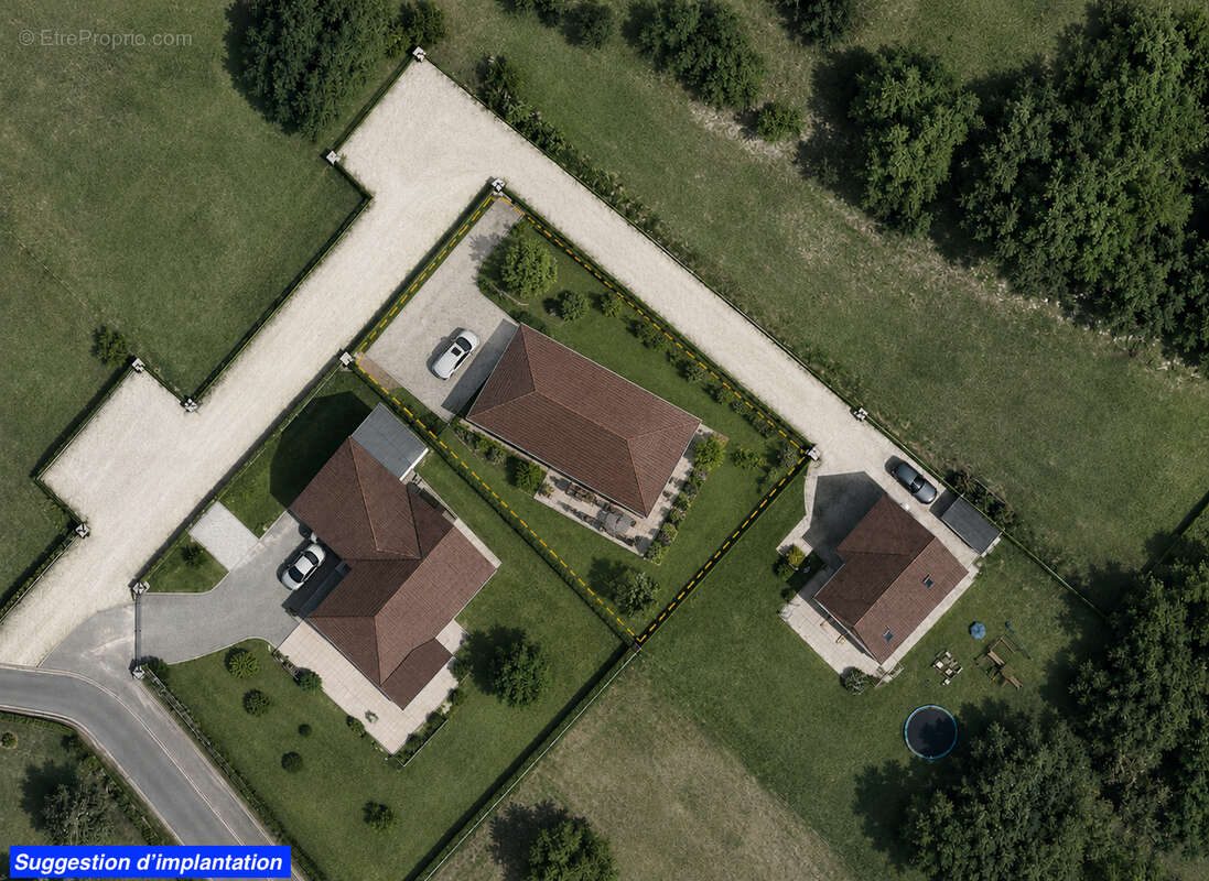 Terrain constructible viabilisé 9 ares 38 - photo 2