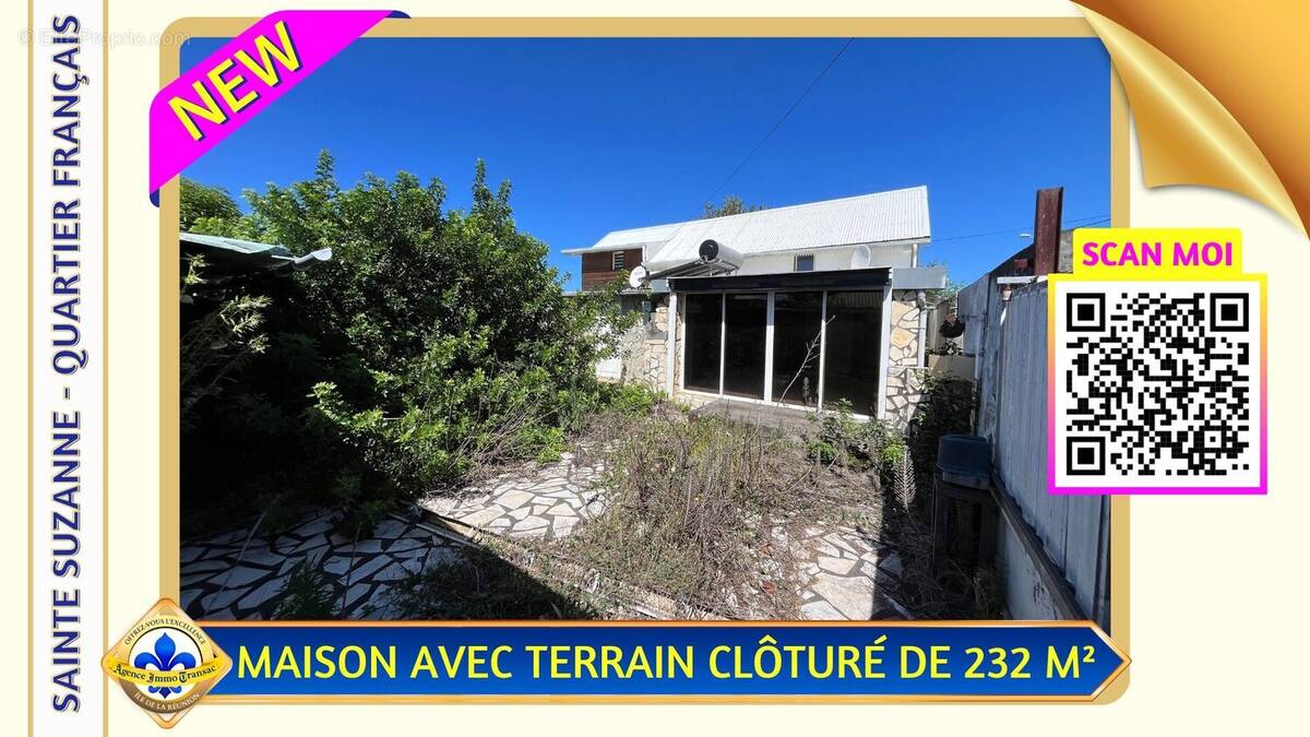 Maison à SAINTE-SUZANNE