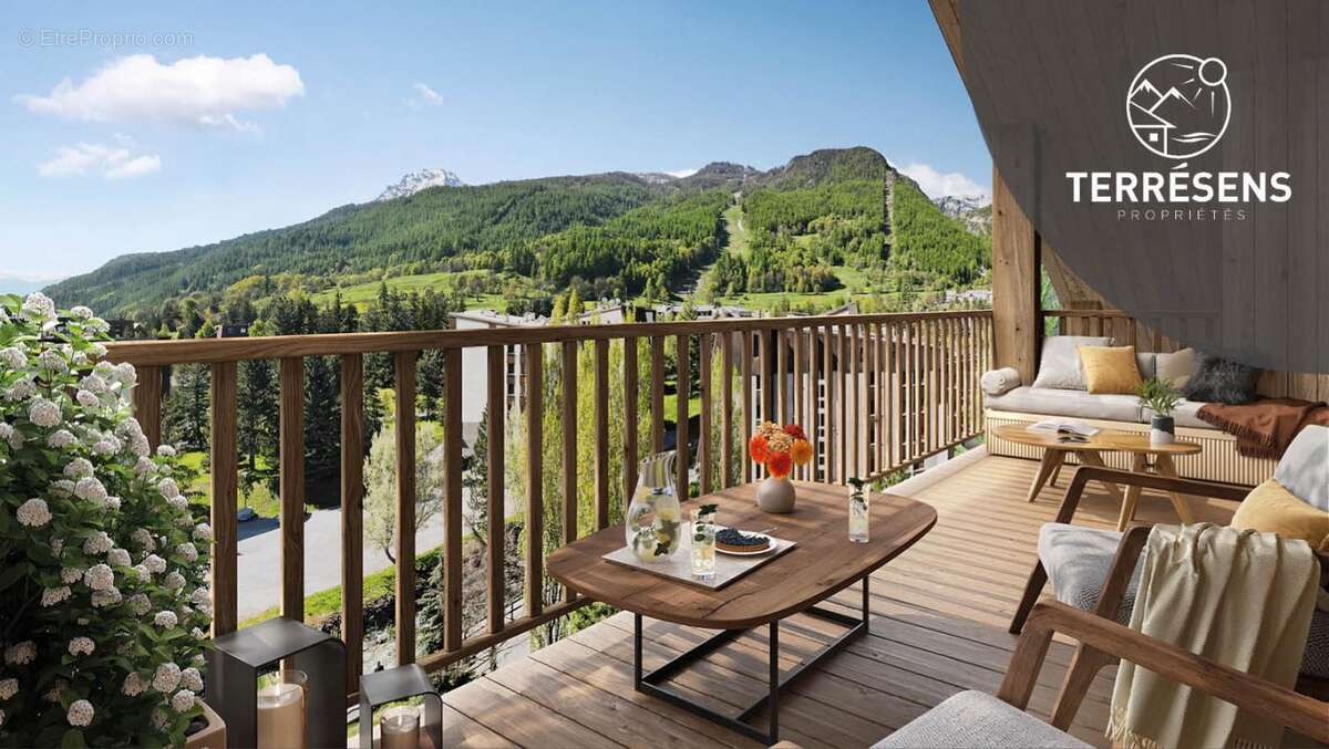 Appartement t3 cabine - résidence l'écrin de la guisane à la salle les alpes - photo 4