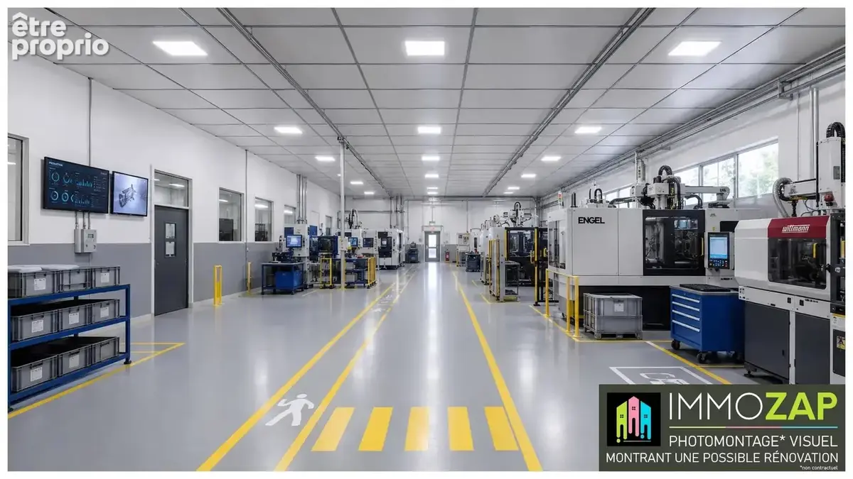 Bâtiment d’activité 756 m² – Entrepôts, Ateliers, stockage – Bayet - photo 13
