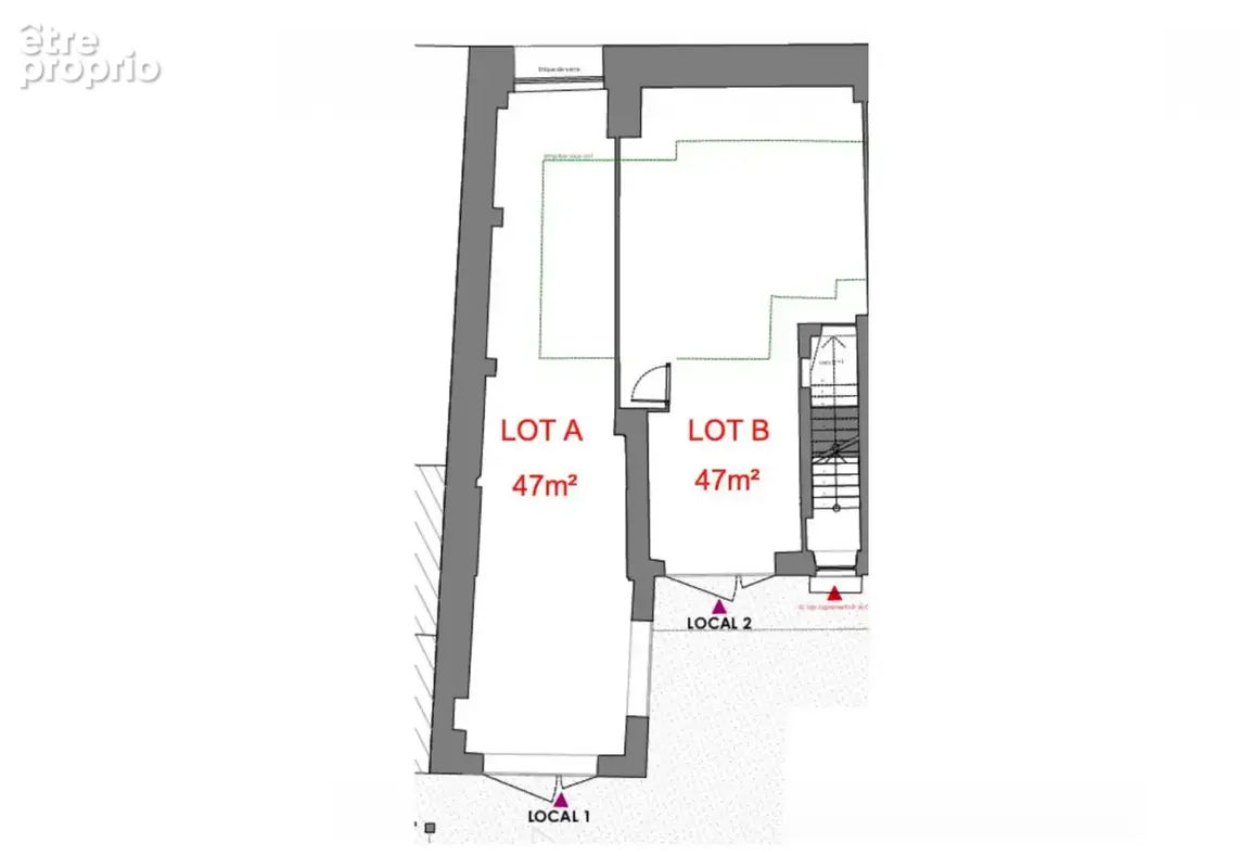 Aix-en-provence (13100) - vente locaux bureau atelier commerce 94m2 - photo 3