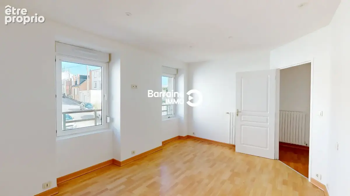 A vendre  brest  saint-marc / douric  appartement t4 81 m²  2 chambres  exposition sud   apercu mer - photo 9
