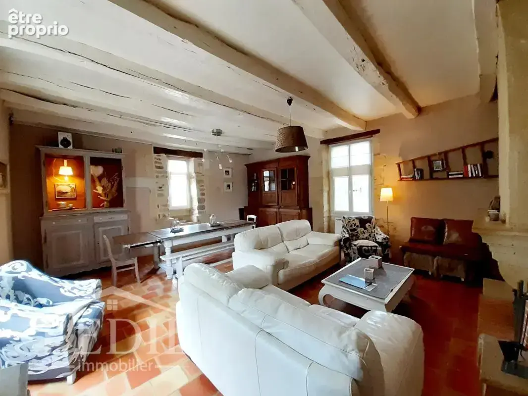 Propriété 3 habitations en pierres-piscine-grange - photo 5