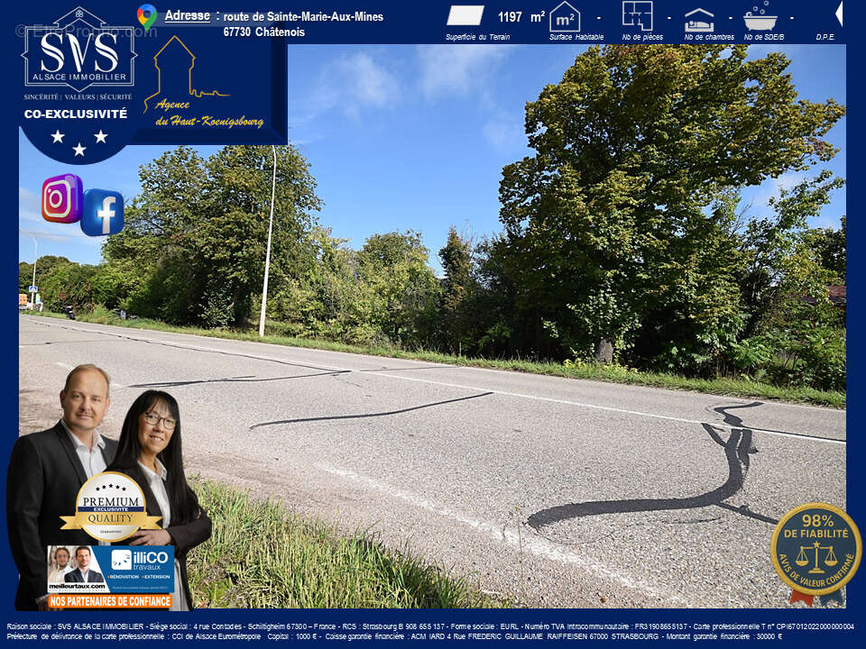 Terrain à CHATENOIS