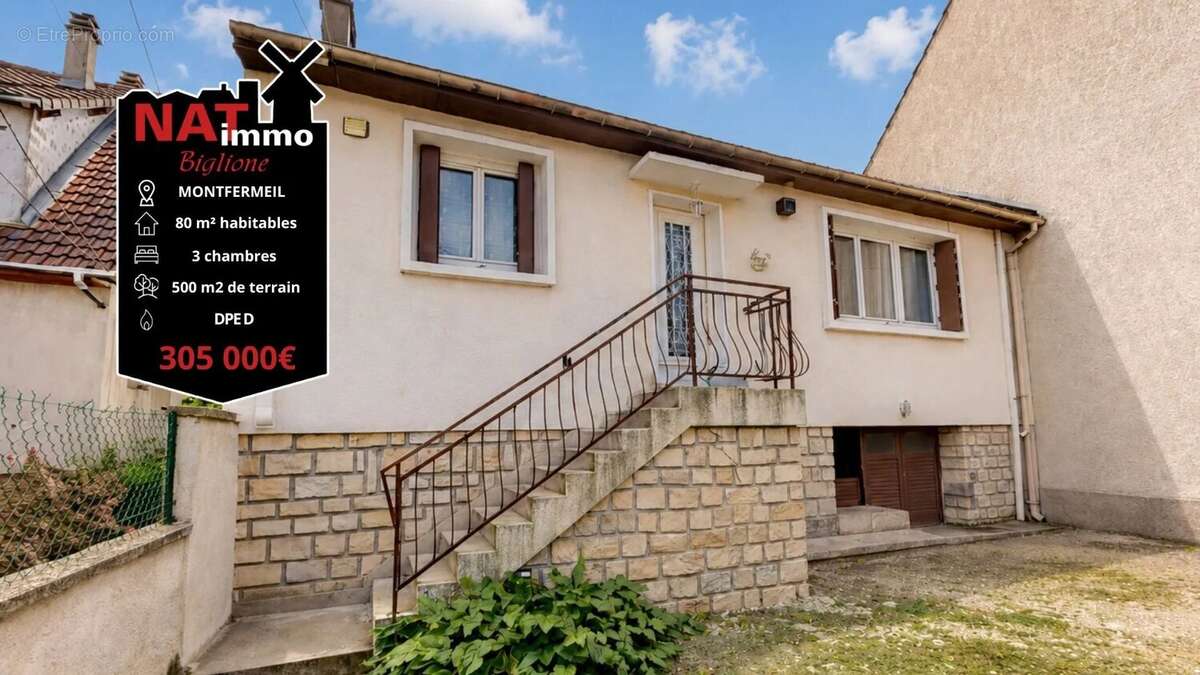 Maison à MONTFERMEIL