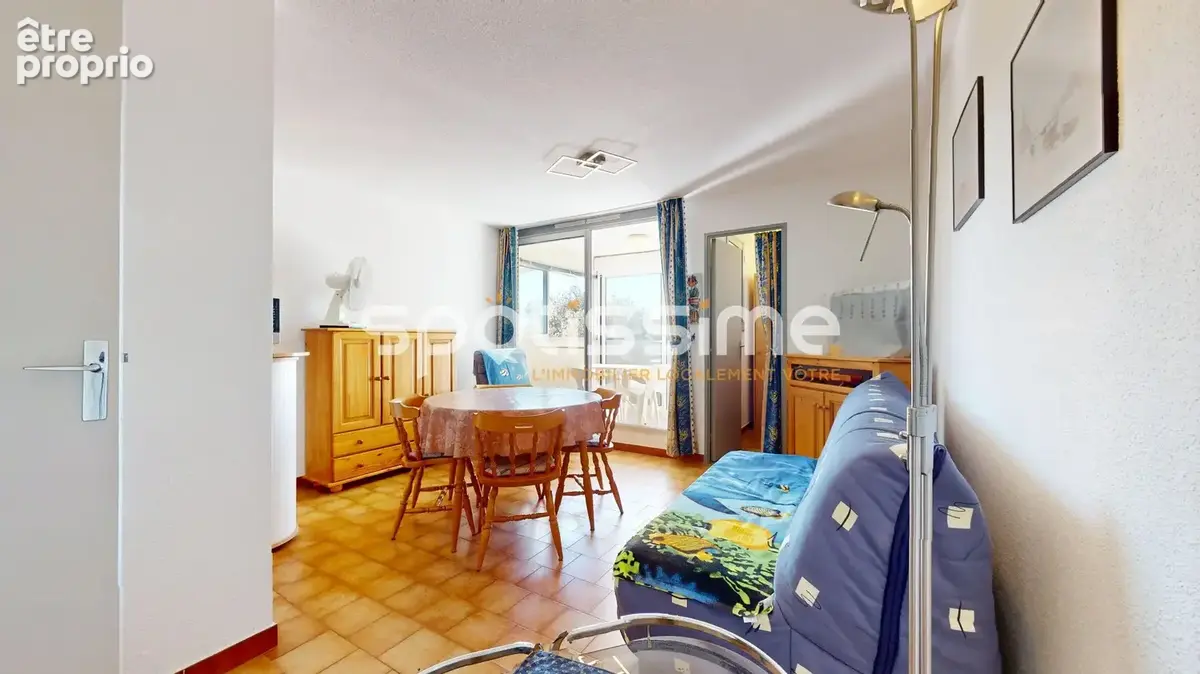 Cap d'Agde  Centre Port : studio cabine avec vue mer, parking et cellier privatifs - photo 2