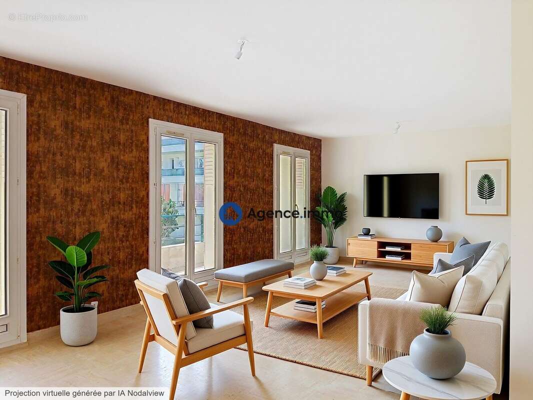 salon - Appartement à TOURS