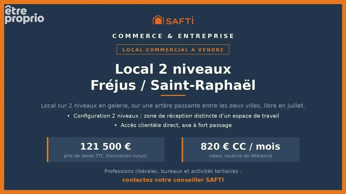 Photo 1 - Commerce à FREJUS