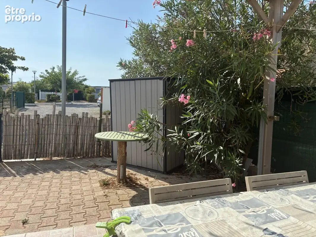 GRUISSAN LES AYGUADES Parcelle de 90 m2 + Mobil-home - photo 5
