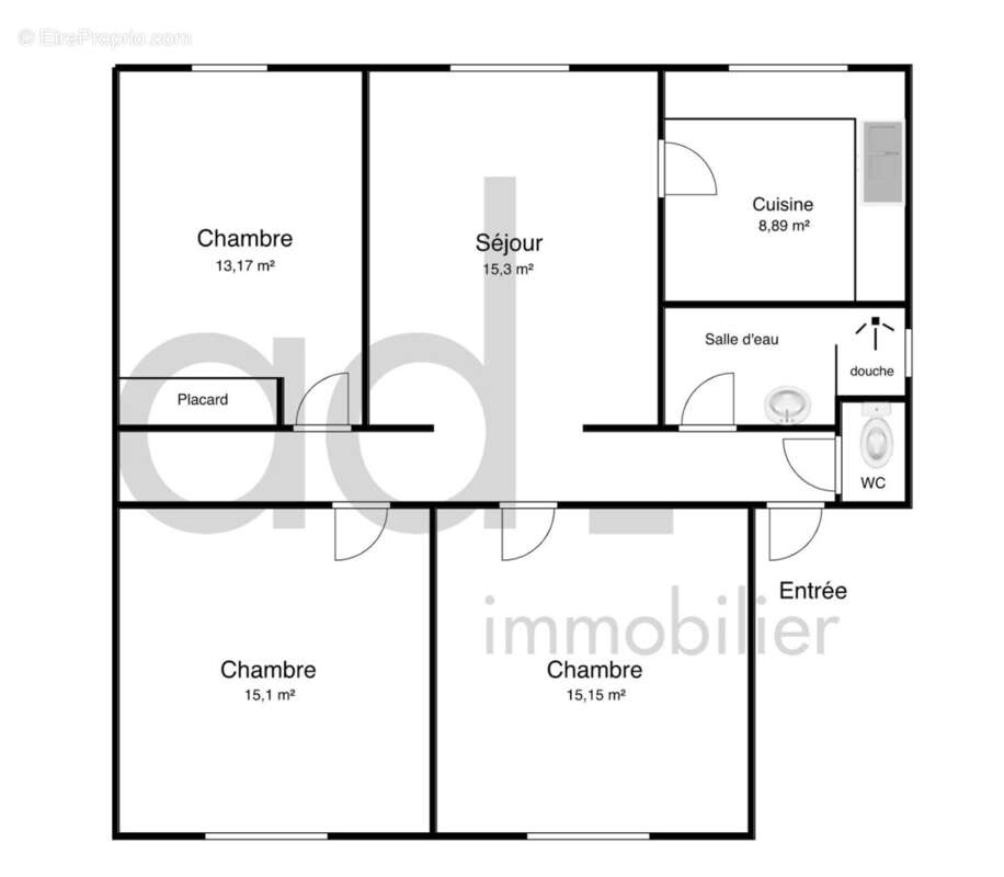 Appartement à LA ROCHELLE