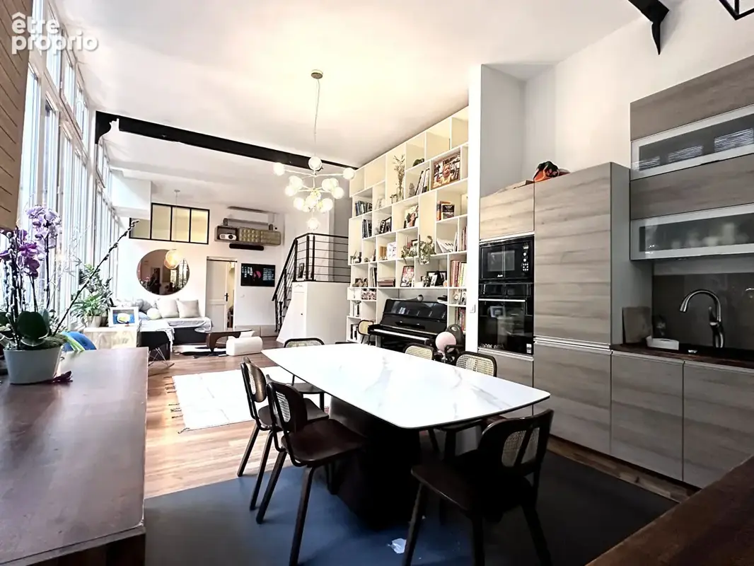 LOFT 3 chambres + bureau - photo 3