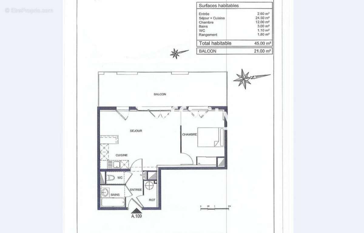 Appartement à GUJAN-MESTRAS