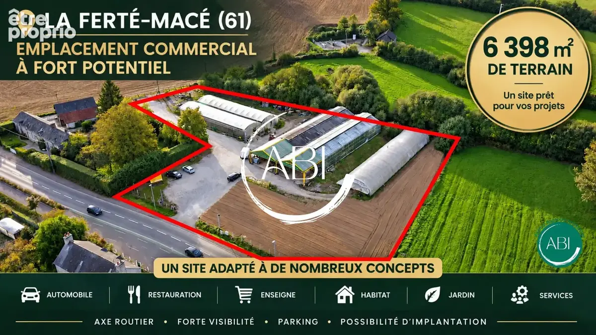 Photo Commerce à La Ferte-Mace au prix de 159 000€