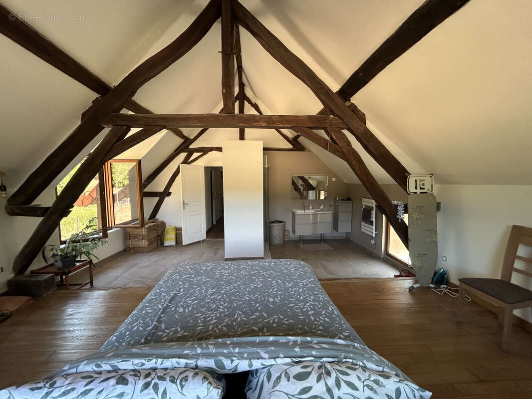 Propriété 3,7 ha : maison ancienne rénovée, mare, friche, bois, prairie - photo 11