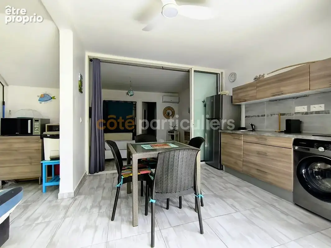 Appartement en rez-de-jardin, face au lagon, Anse des Rochers Saint François - photo 7