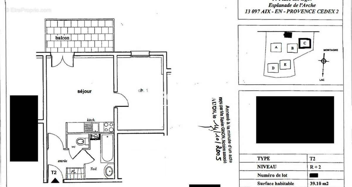 Appartement à EVIAN-LES-BAINS