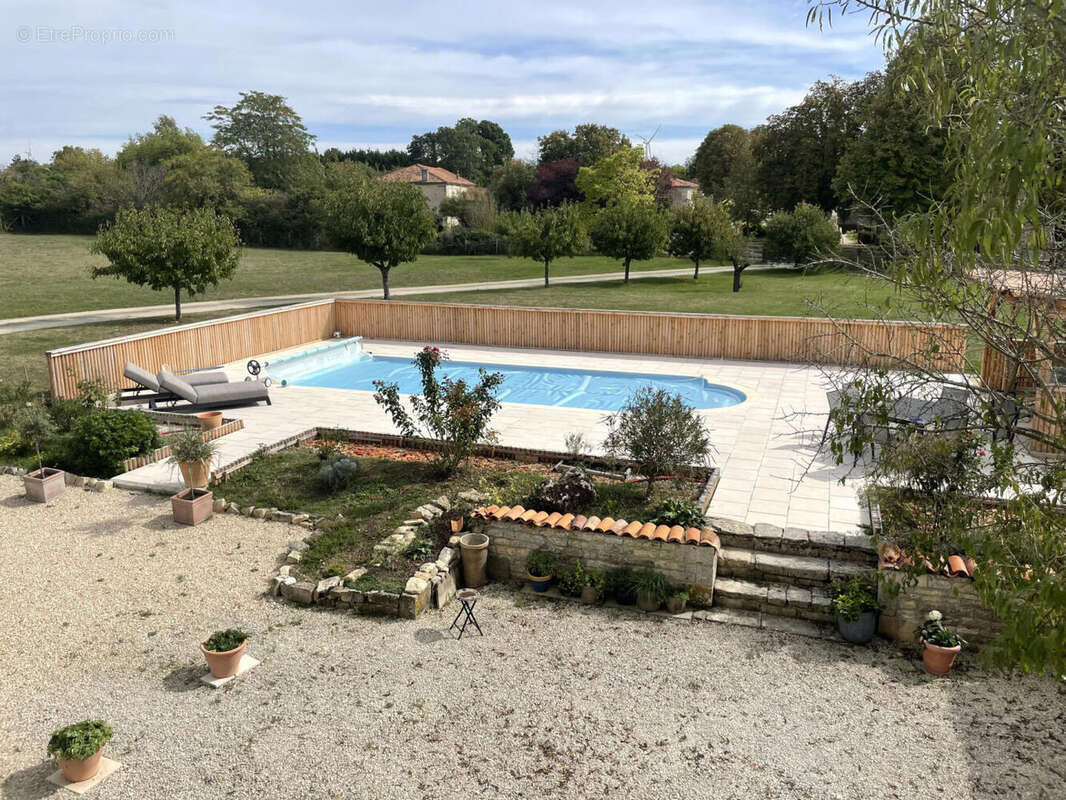 PISCINE - Maison à SALLES-DE-VILLEFAGNAN