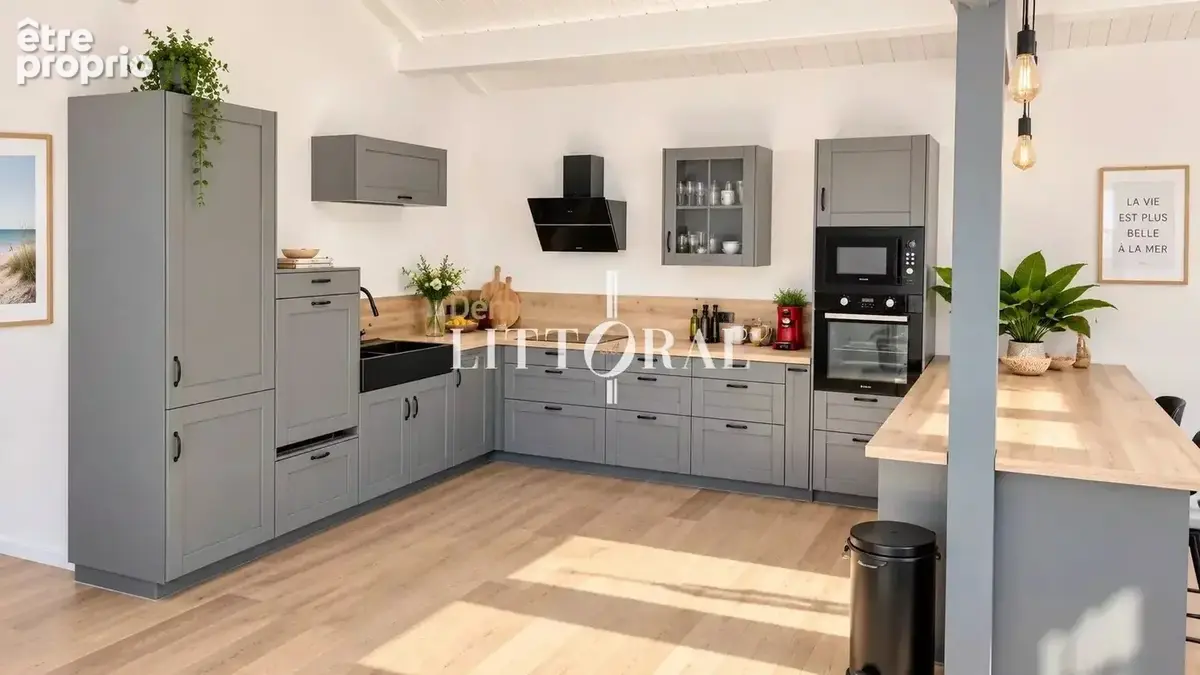 Maison contemporaine neuve de 160 m² – Port-Joinville, au calme, en lisière du Bois de la Citadelle - photo 2