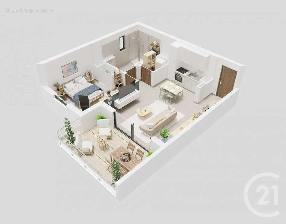 Appartement à BORGO