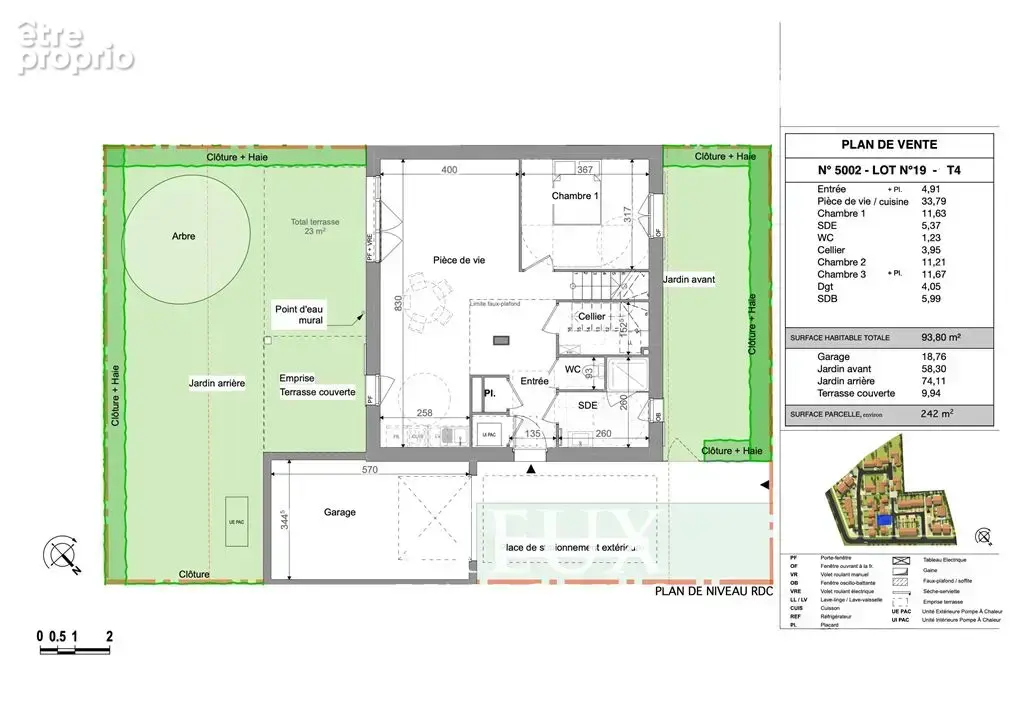 Lieux uniques ® x propriétés privées propose maison individuelle de 107,90 m² proximité immédiate de - photo 6