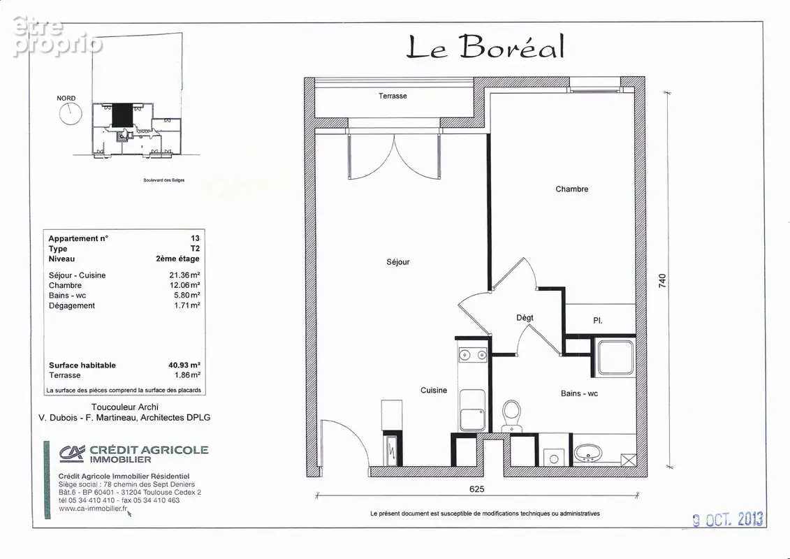 Nantes - appartement t2 - 41m2 - 1 chambre - parking - photo 9