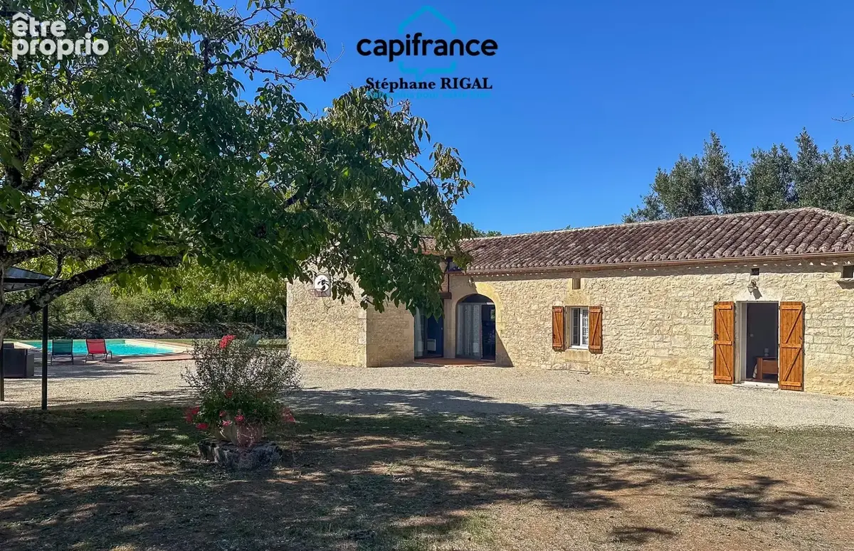 Propriete à vendre 5 pièces MAUROUX (46), 100 m2 sur 1,5ha de terrain - photo 3