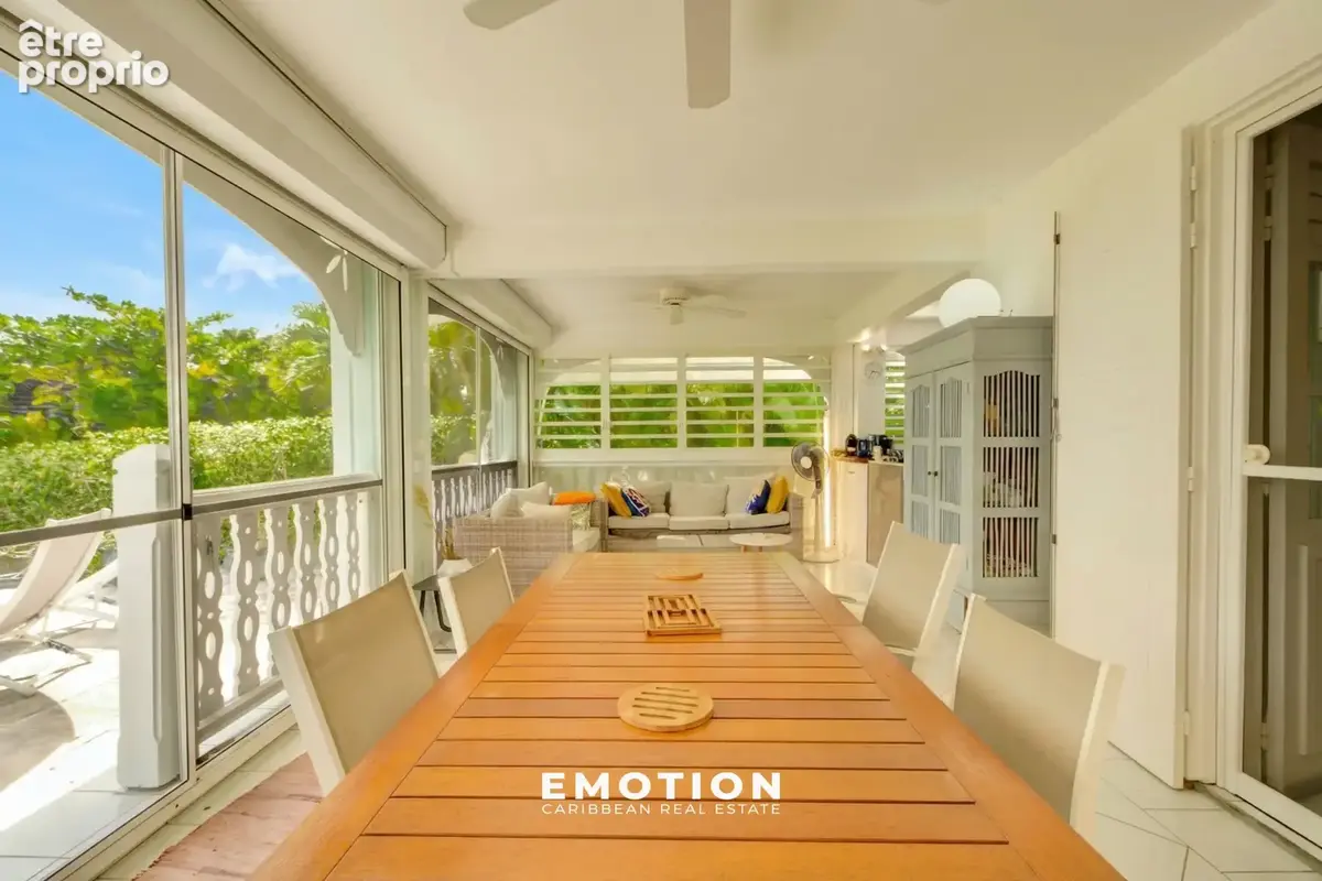 Appartement T3 1ère ligne mer à Saint-François (Guadeloupe) - photo 5