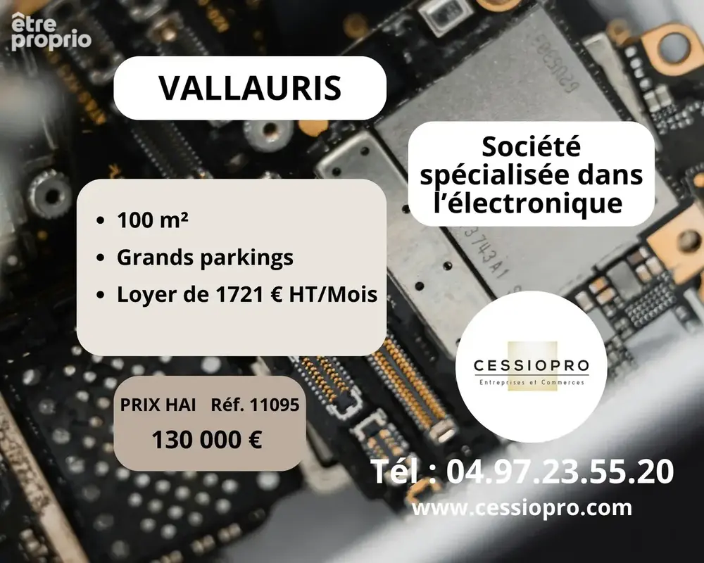 Commerce à VALLAURIS