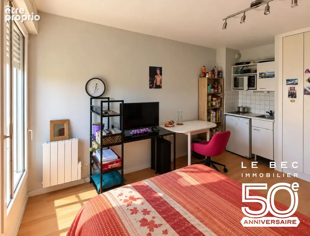 Appartement 1 pièce 19 m² à vendre à Vannes (56000) - photo 2