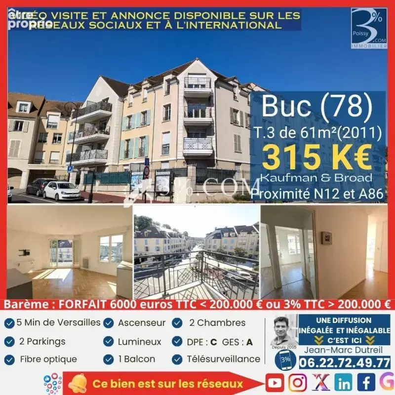 Appartement à BUC