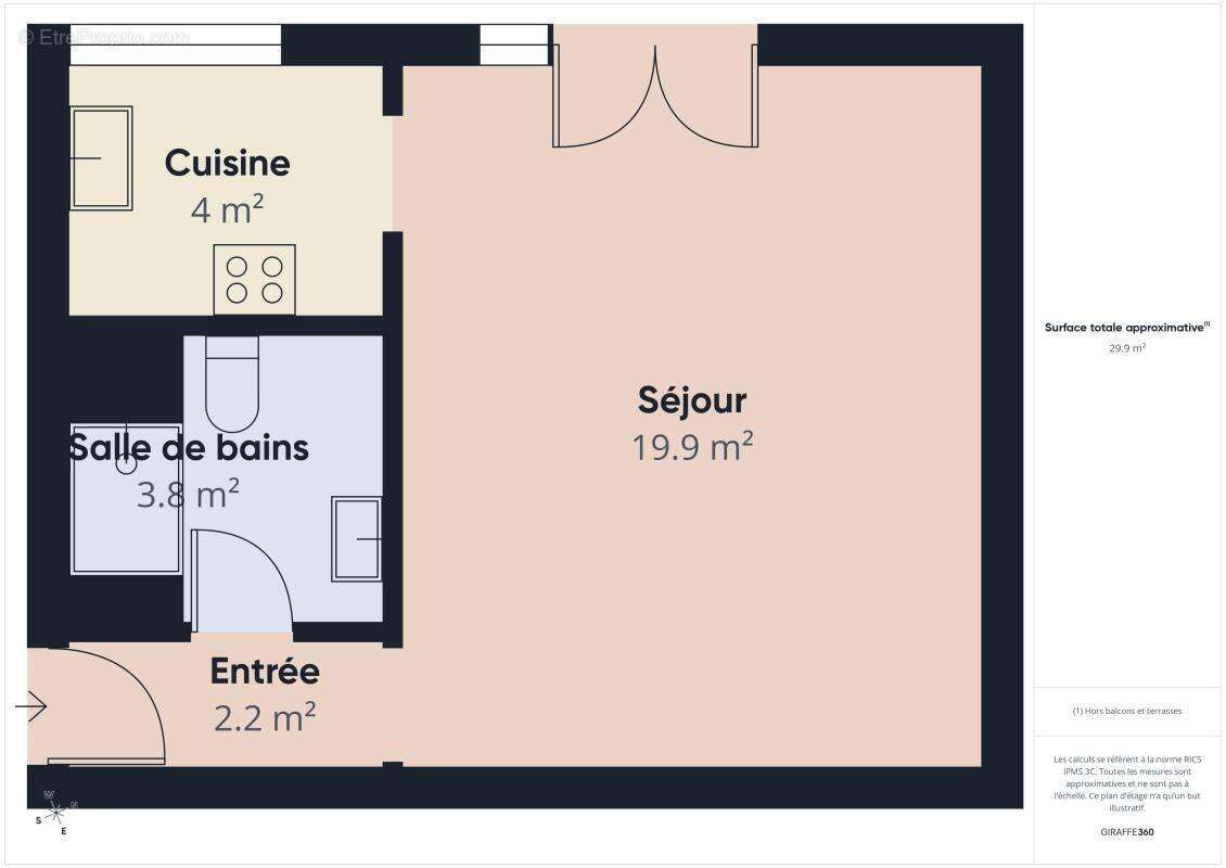 Appartement à BERNAY 30 m² - photo 8