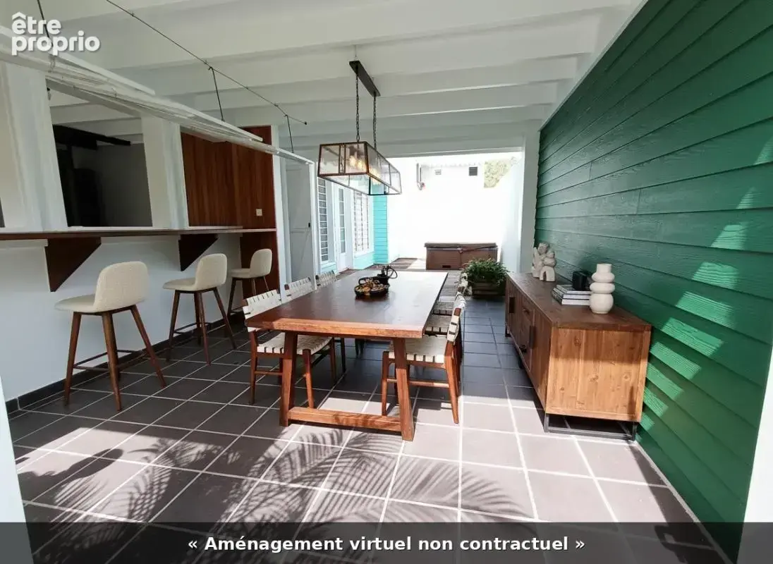 Duplex F4  160 m2 -Jardin piscinable - Résidence sécurisée - 800m plage Trois ilets - photo 6