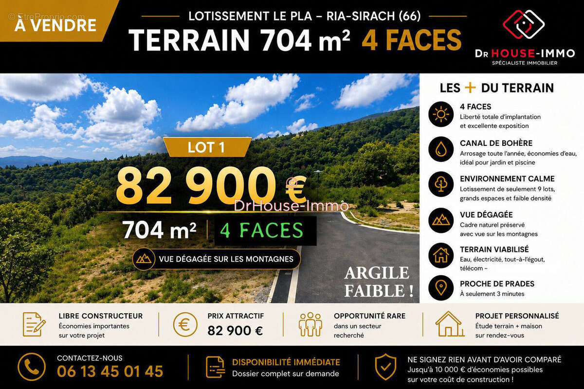 Terrain 704 m² à Ria-Sirach  - photo 5