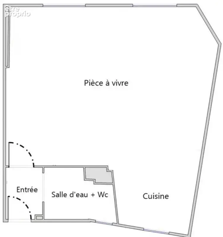 Paris 18ᵉ – 27 m² – plein sud – vue dégagée – cave – cellier - photo 7
