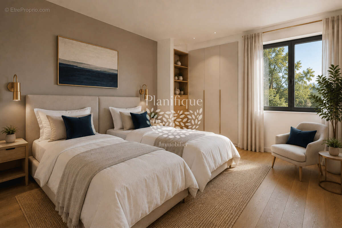 Yvoire — Duplex 4 pièces sur 2 niveaux avec terrasse, à 150 m du Lac Léman - photo 6