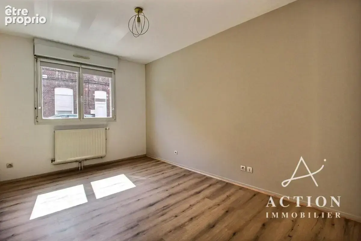 Lys-lez-Lannoy - appartement en rez-de-jardin où l'on pose ses meubles de 53 m² - 1 chambre - photo 4