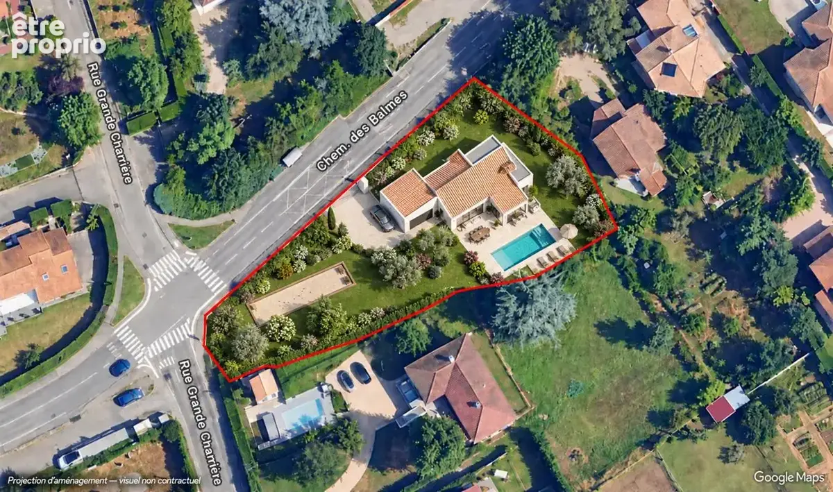 Terrain 1 475 m² à vendre à Vourles (69390) - photo 3