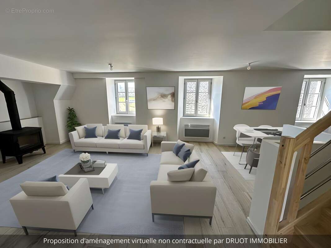 Maison de type 4 entièrement rénovée laguiole - photo 15