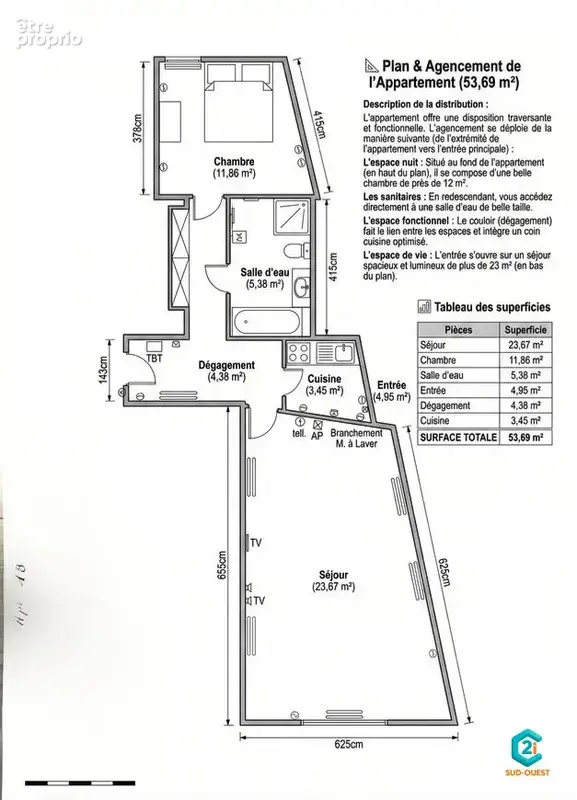 Appartement à TOULOUSE