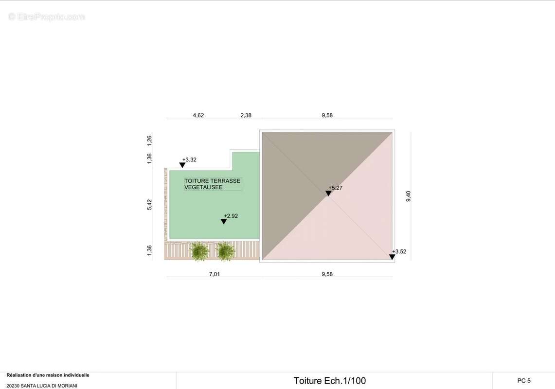 Maison à SANTA-LUCIA-DI-MORIANI