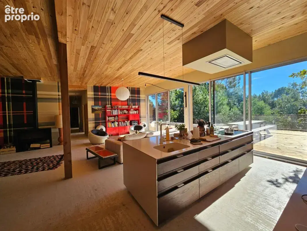Villa bioclimatique d’exception (dpe a) – 160 m² de plain-pied – architecture naturelle - photo 5