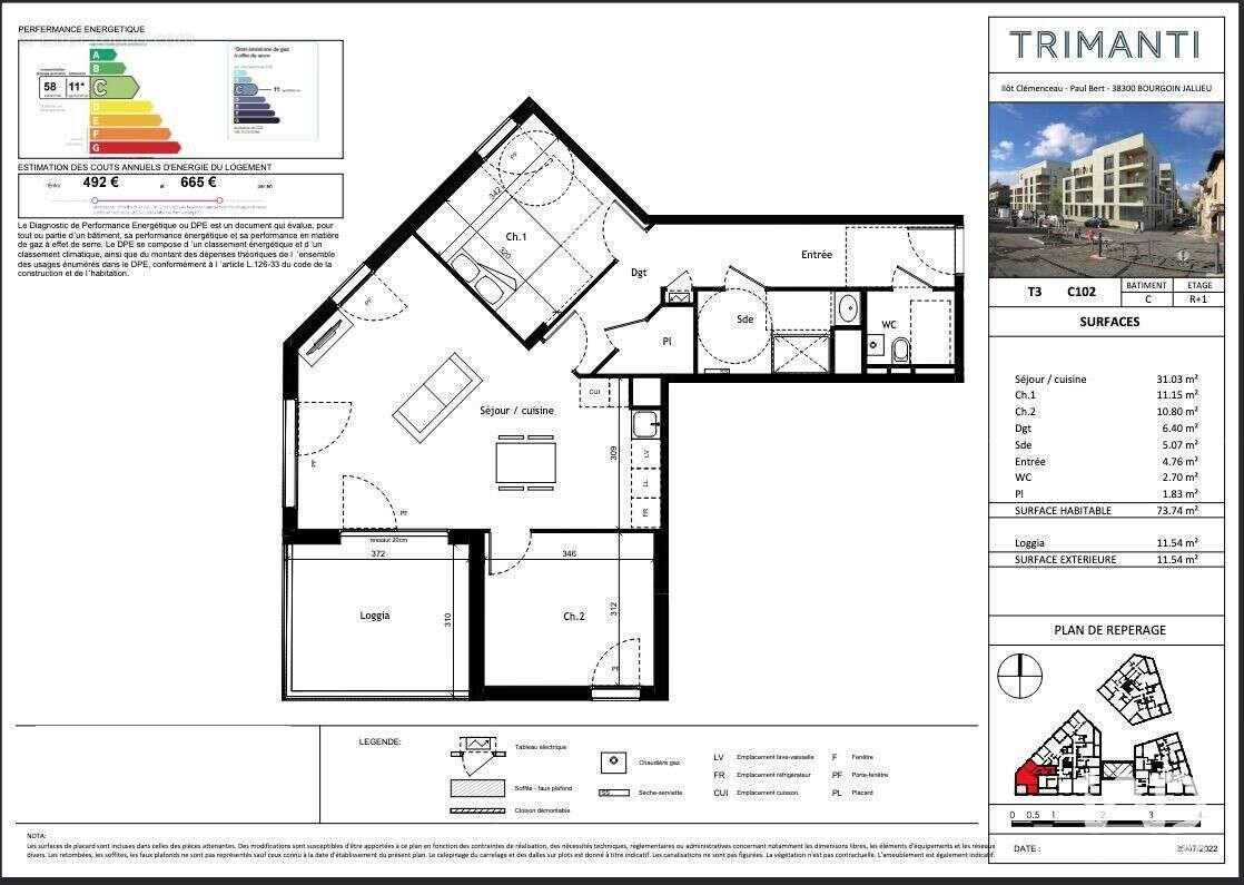 Photo 6 - Appartement à BOURGOIN-JALLIEU