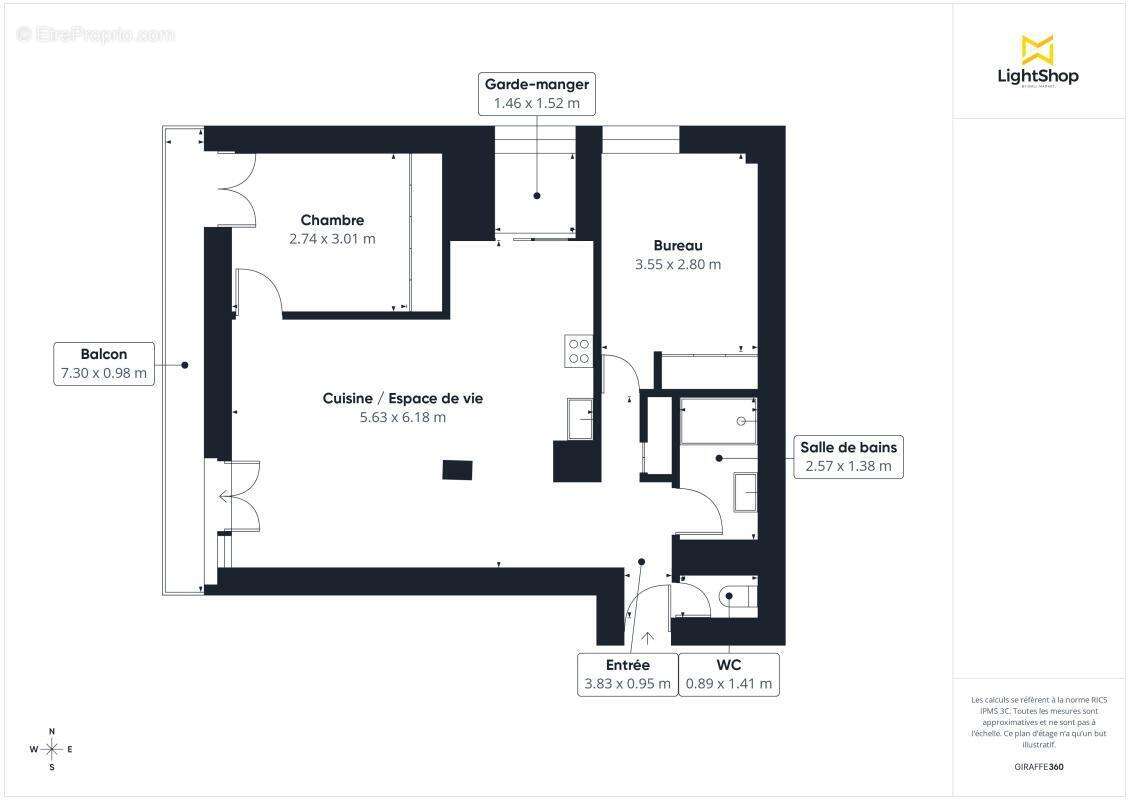 Appartement à FRANCHEVILLE