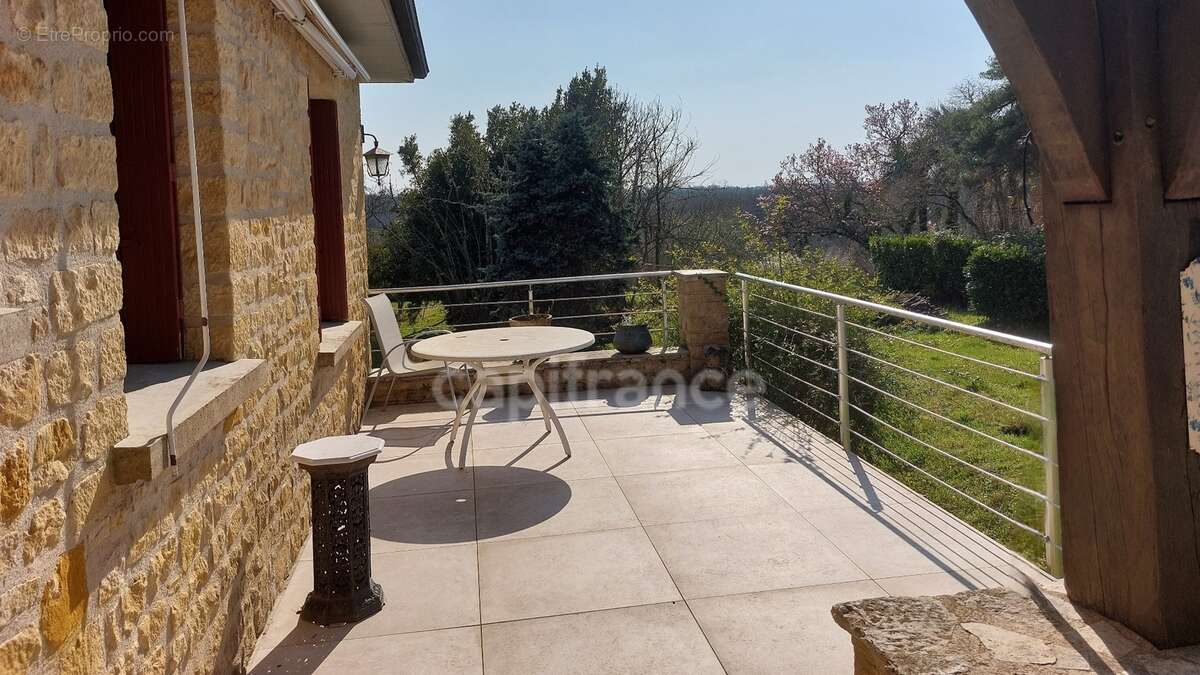 Maison familiale de 244m² à Belvès, 8 pièces, 5 chambres, avec vue dégagée et appartement spacieux indépendant, terrain de 3088m - photo 8