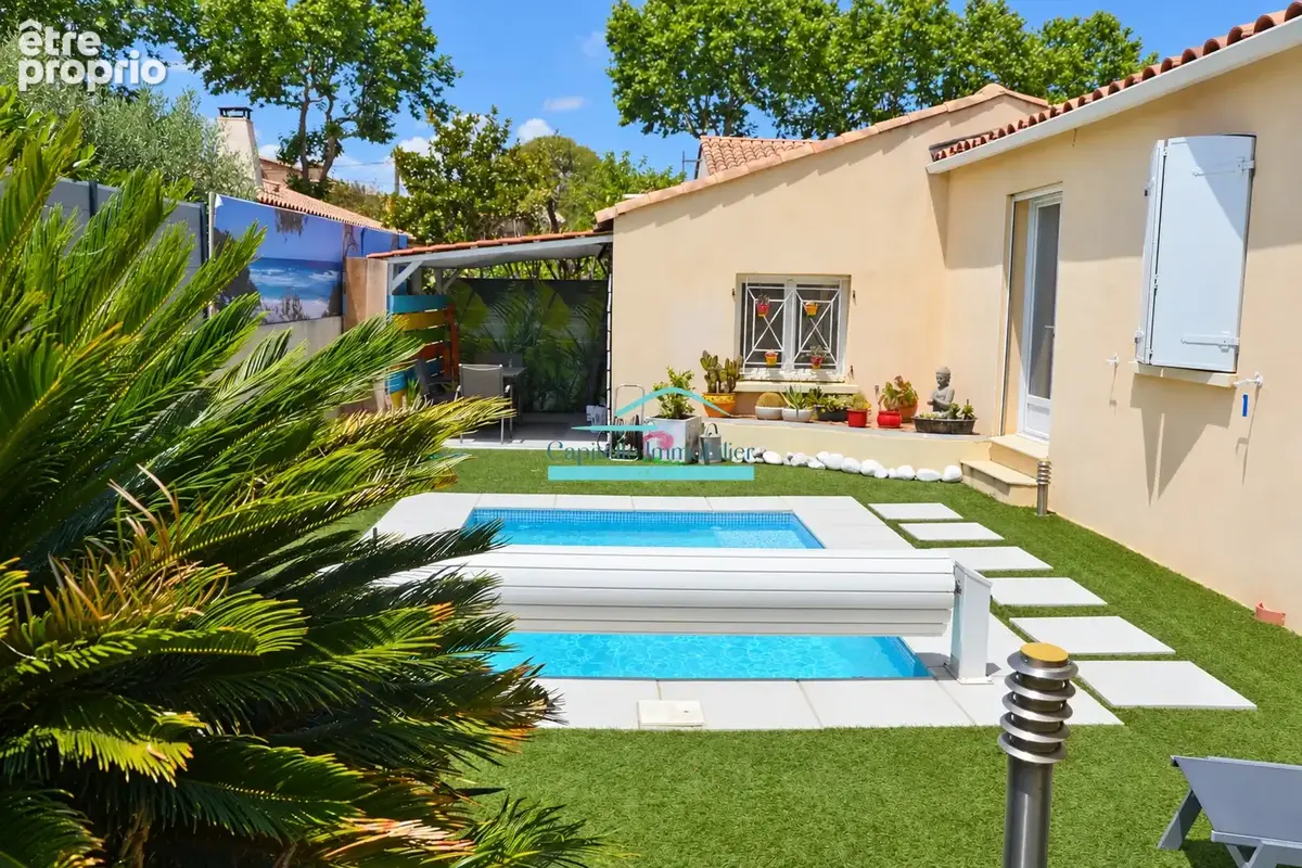 Mireval - Villa de plain pied T5 de 148 m2 terrain 600 m2 piscine - photo 1